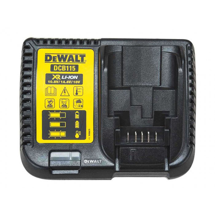 Dewalt Battery Charger 18V Li-ion XR Multi Voltage DCB115-GB LED Compact Wall - Image 2