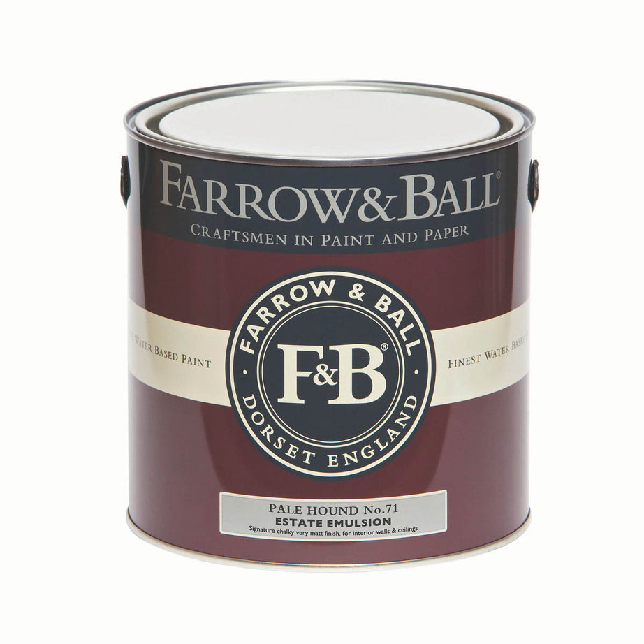 Farrow & Ball Emulsion Paint Pale Hound No.71 Wall Ceiling Matt Quick Dry 2.5L - Image 2