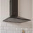 Steel Chimney Cooker Hood Black Kitchen Extractor Fan 665x600x475mm LED - Image 5