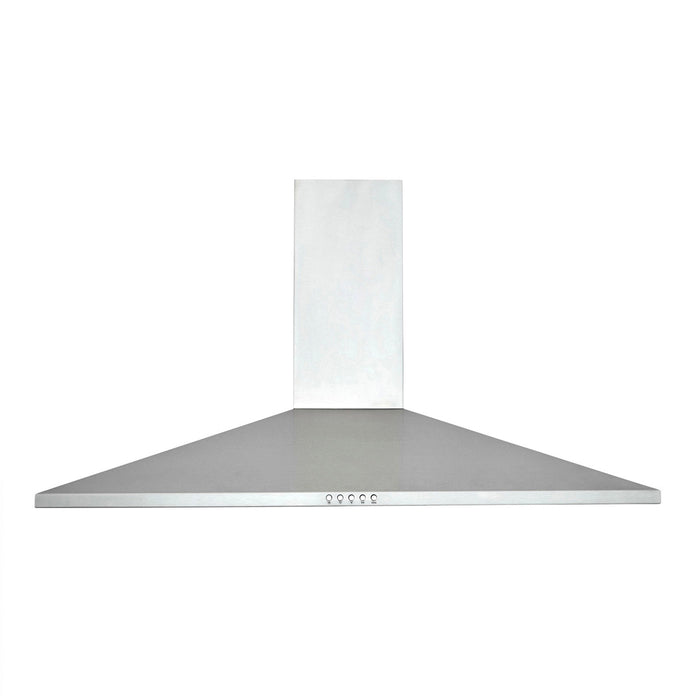 Chimney Cooker Hood CHS90 Inox Brushed Stainless Steel Effect LED (W)90cm - Image 2
