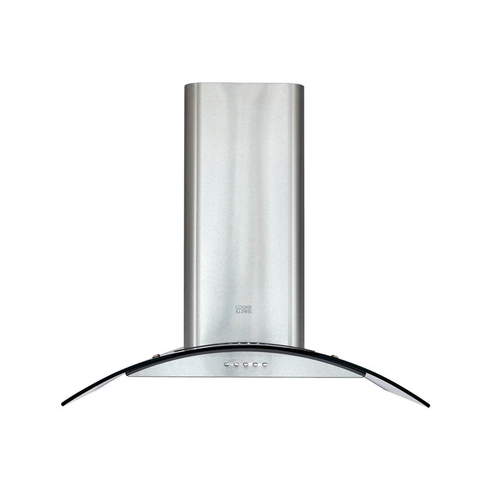 Cooke & Lewis Cooker Hood CLCGLEDS60 Inox LED Stainless Steel Curved (W)60cm - Image 2