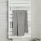 Towel Rail Radiator Vertical White Powder-Coated Modern Warmer 50x90cm 1292BTU - Image 2
