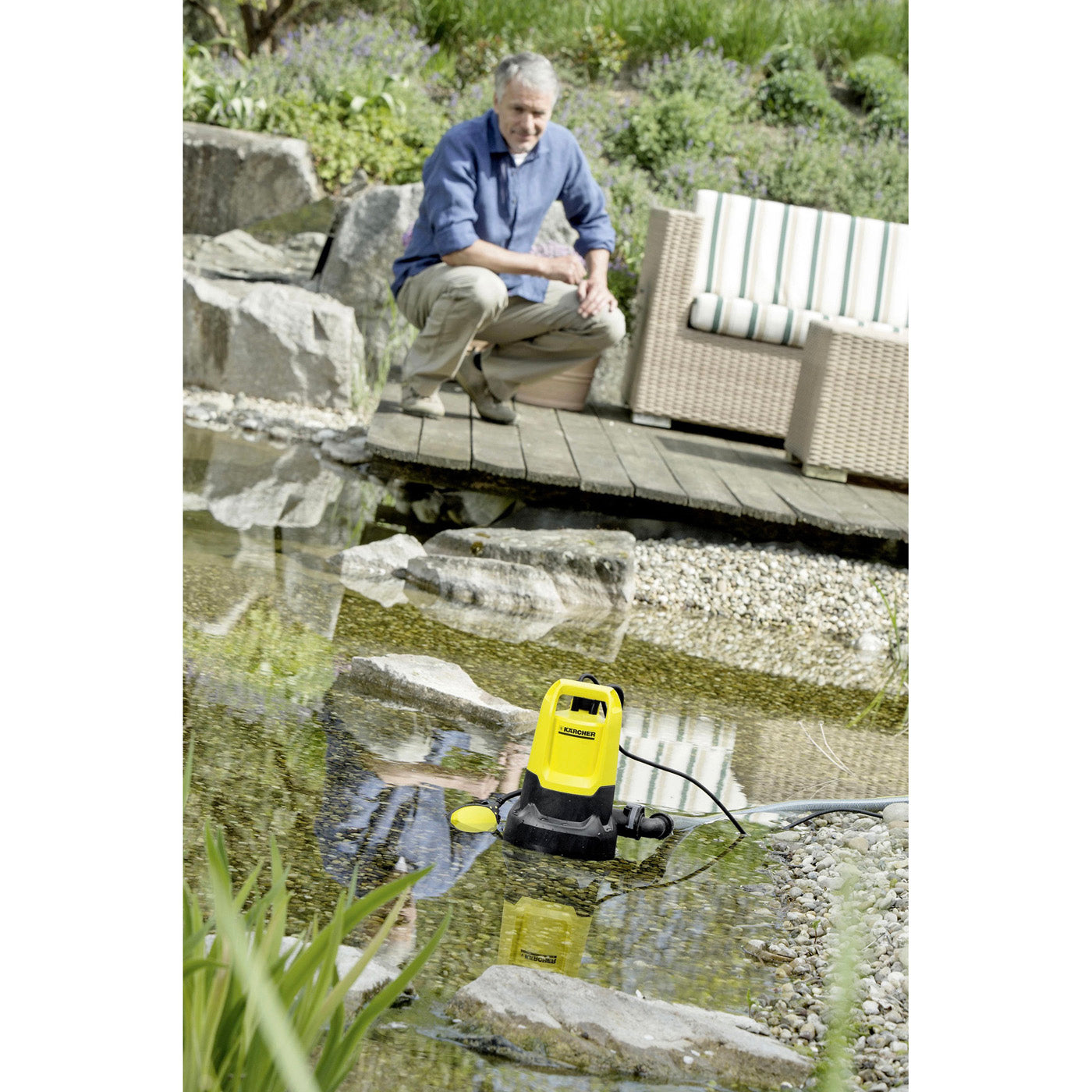Karcher SP5 Dirty Water Pump Flood Pool Pond Garden Hot Tubs Water Pump 500W - Image 5