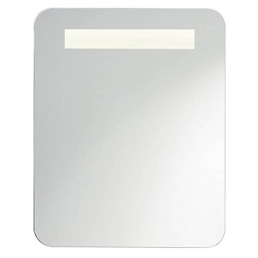 LED Bathroom Mirror Illuminated Demister Pad Rectangle Frameless Cool White - Image 1