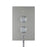 Mira Decor Silver Effect Electric Shower 8.5kW Thermostatic 3 Power Settings - Image 2