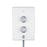 Mira Electric Shower White 4 Spray Patterns Plastic Bathroom Modern 9.5kW - Image 5