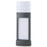 LED Post Light Lamp Wall Ceiling Charcoal Grey Mains Powered IP44 445mm. - Image 1