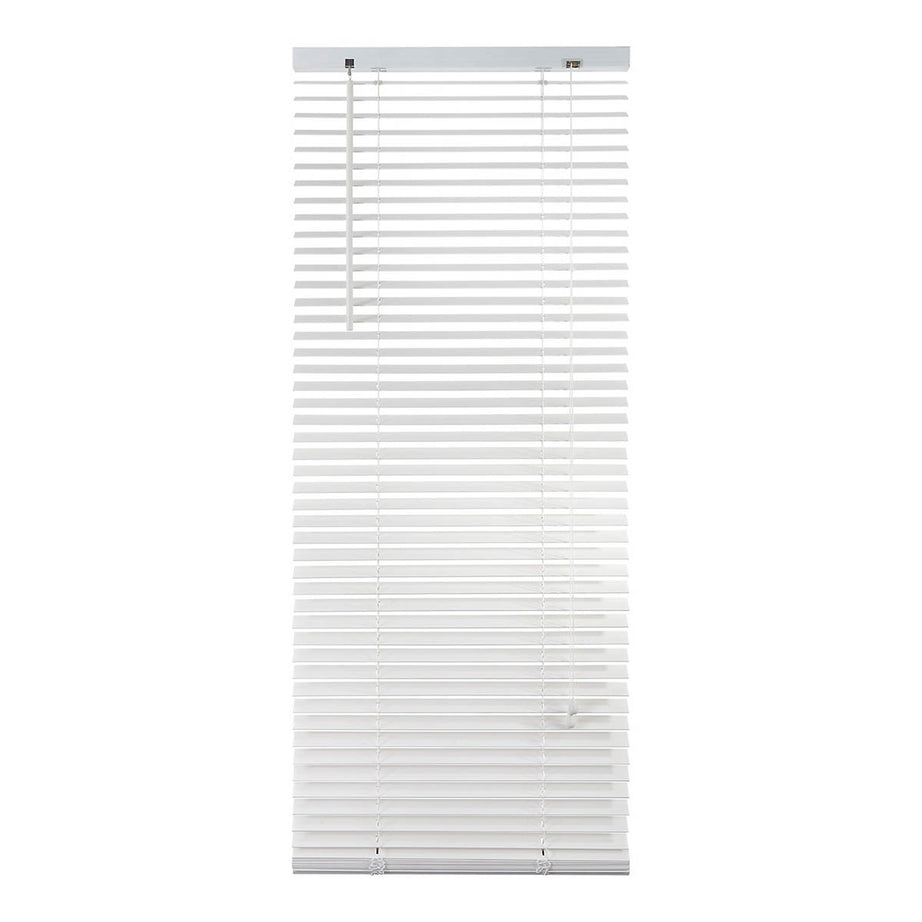 Venetian Window Blind White Basswood Corded Modern Livingroom (W)90 (L)180cm - Image 6