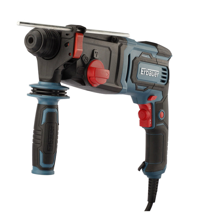 Erbauer SDS Hammer Drill Electric ERH750 Variable Speed Soft Grip 750W 240V - Image 2