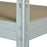 Garage Shelving Unit 4 Tier Storage HDF Steel Adjustable (H)1800 x (W)1500mm - Image 3