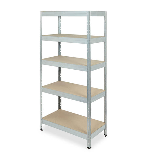 Form Exa 5 shelf HDF & steel Shelving unit (H)1800mm (W)900mm (D)450mm - Image 1