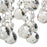 Libertas Ceiling Light Chrome Effect 4 Lamp Living Room Bedroom Hallway Lighting - Image 6