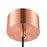 Ceiling Light Pendant Industrial Modern Copper Adjustable Height 42W (Dia)900mm - Image 5