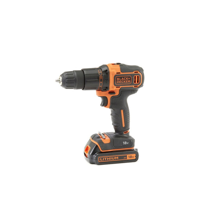 Black & Decker Combi Drill Hammer Screwdriver Cordless KFBCD701D1K 2Ah Li-ion - Image 1