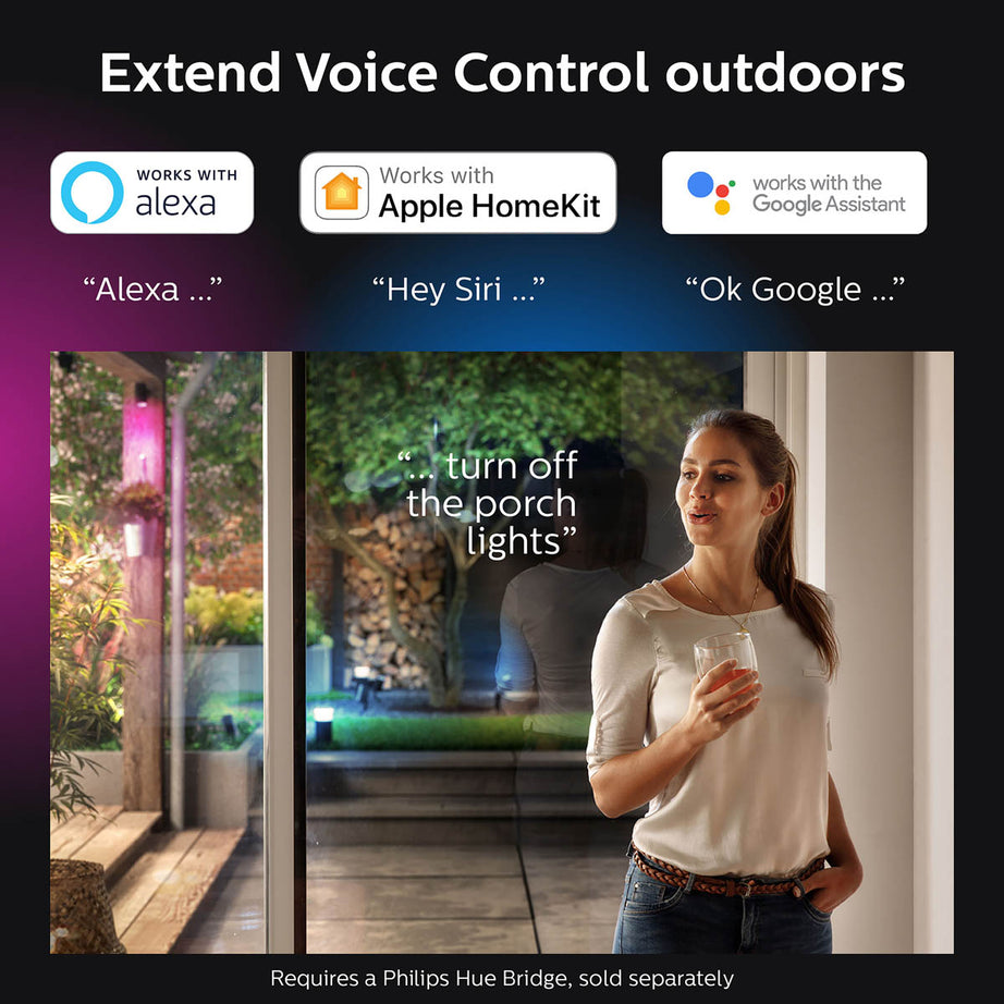 Philips Hue LED Strip Light Smart Outdoor Flexible Dimmable Multicolour 1.99m - Image 3