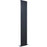 Kudox Designer Radiator Vertical Black Flat Aluminium Tall 1800 x 280mm 2337BTU - Image 1