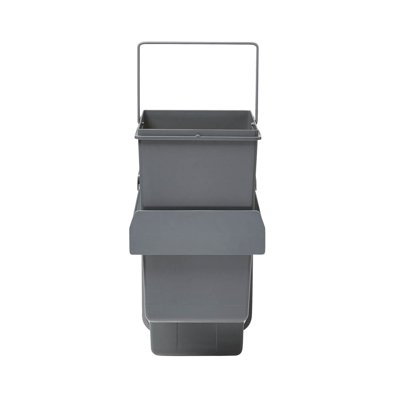 Kitchen Pull Out Bin 2 Integrated Containers Anthracite Rectangular 26L - Image 6