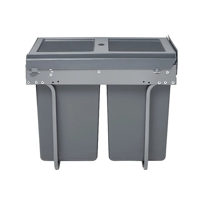 Integrated Kitchen Cupboard Waste Recycle Bin PullOut Soft Close Rectangular 36L - Image 3