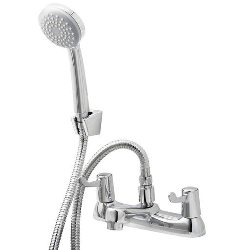 GoodHome Bath Shower Mixer Tap Netley Bath For High Or Low Pressure - Image 1