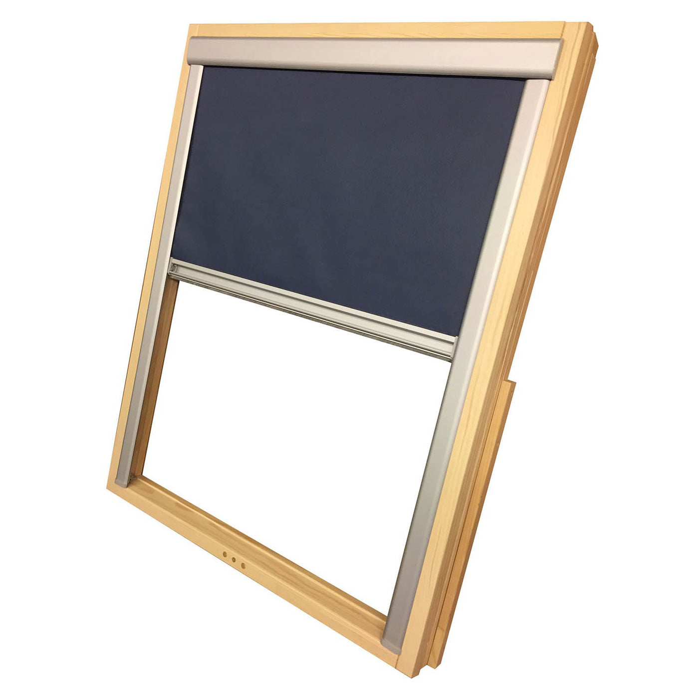 Site Roof Window Blind Blue Blackout Indoor Resistant To UV (W)78x(L)118cm - Image 1