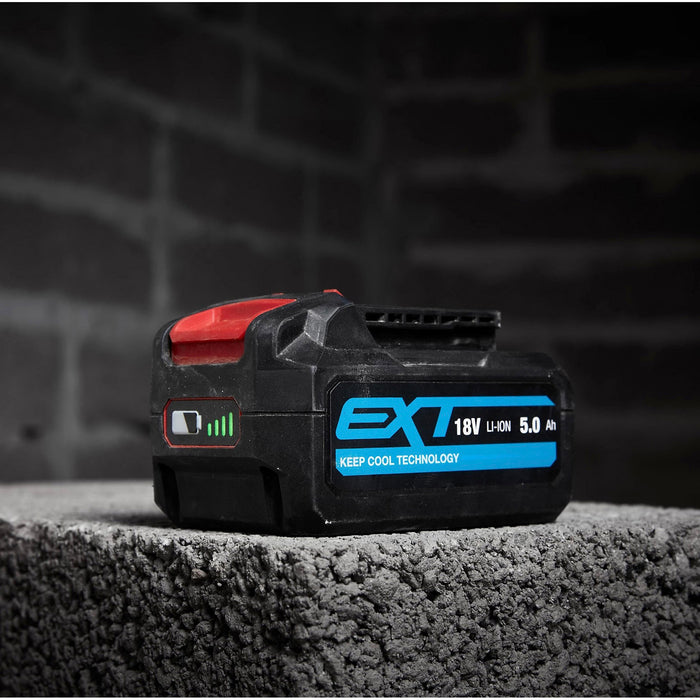 Erbauer Battery 5Ah Li-ion EXT 18V 60min With Charge Indicator - Image 2