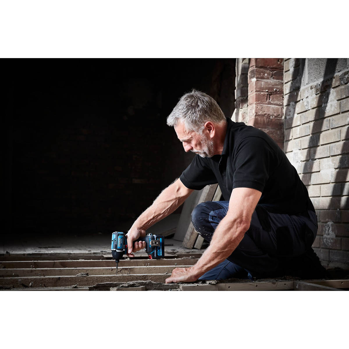 Erbauer Impact Driver Cordless 18V 4Ah Li-Ion EID18-Li Brushless Compact - Image 6