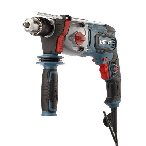 Erbauer Hammer Drill EHD800-2 2-in-1 Corded 800W 240V Brushed Variable Speed - Image 1