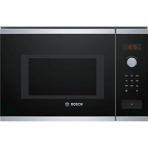 Bosch Built-in Microwave Black  Stainless Steel BFL553MS0B 25L Contemporary 900W - Image 1