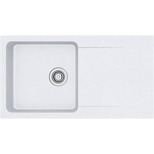 Franke Kitchen Sink White Reversible Drainer Tectonite Heat Resistant 510x940mm - Image 1