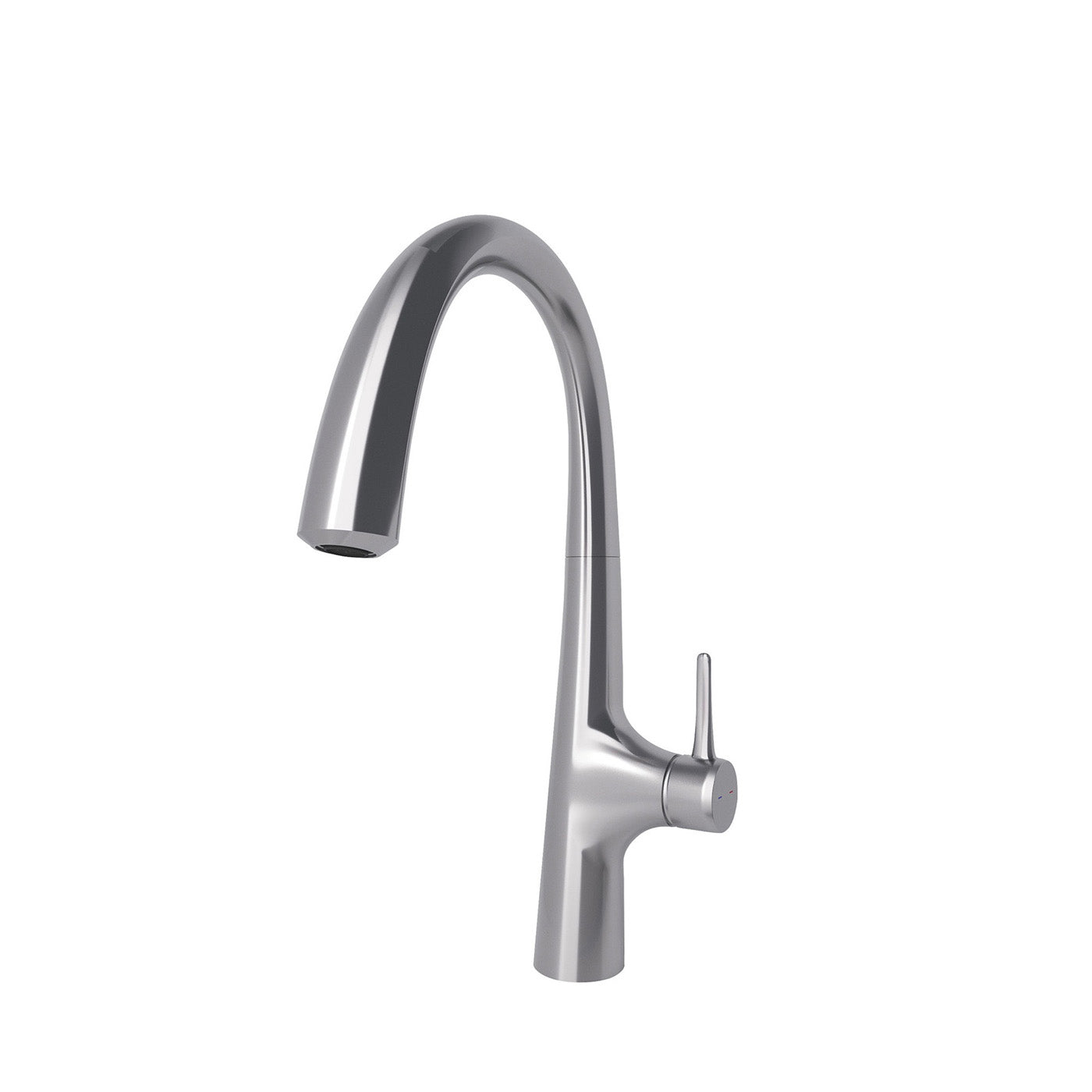 Kitchen Tap Mixer  Stainless Steel Single Lever Ceramic Cartridge Modern Faucet - Image 1