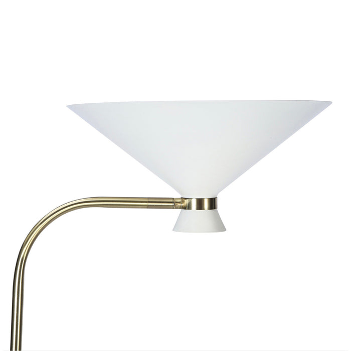 Floor Lamp Standing Light Tall Cream Adjustable Head Modern Living Room 160cm - Image 3