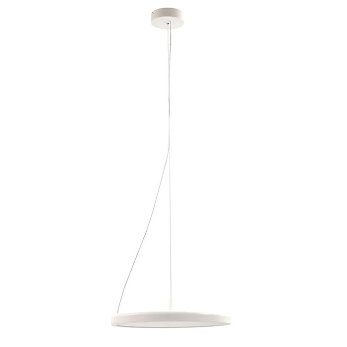 LED Ceiling Light Pendant Matt Warm White Modern Dimmable Adjustable Height - Image 1