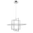 LED Ceiling Light Pendant Lamp Geometric Modern Warm White Adjustable Height - Image 2