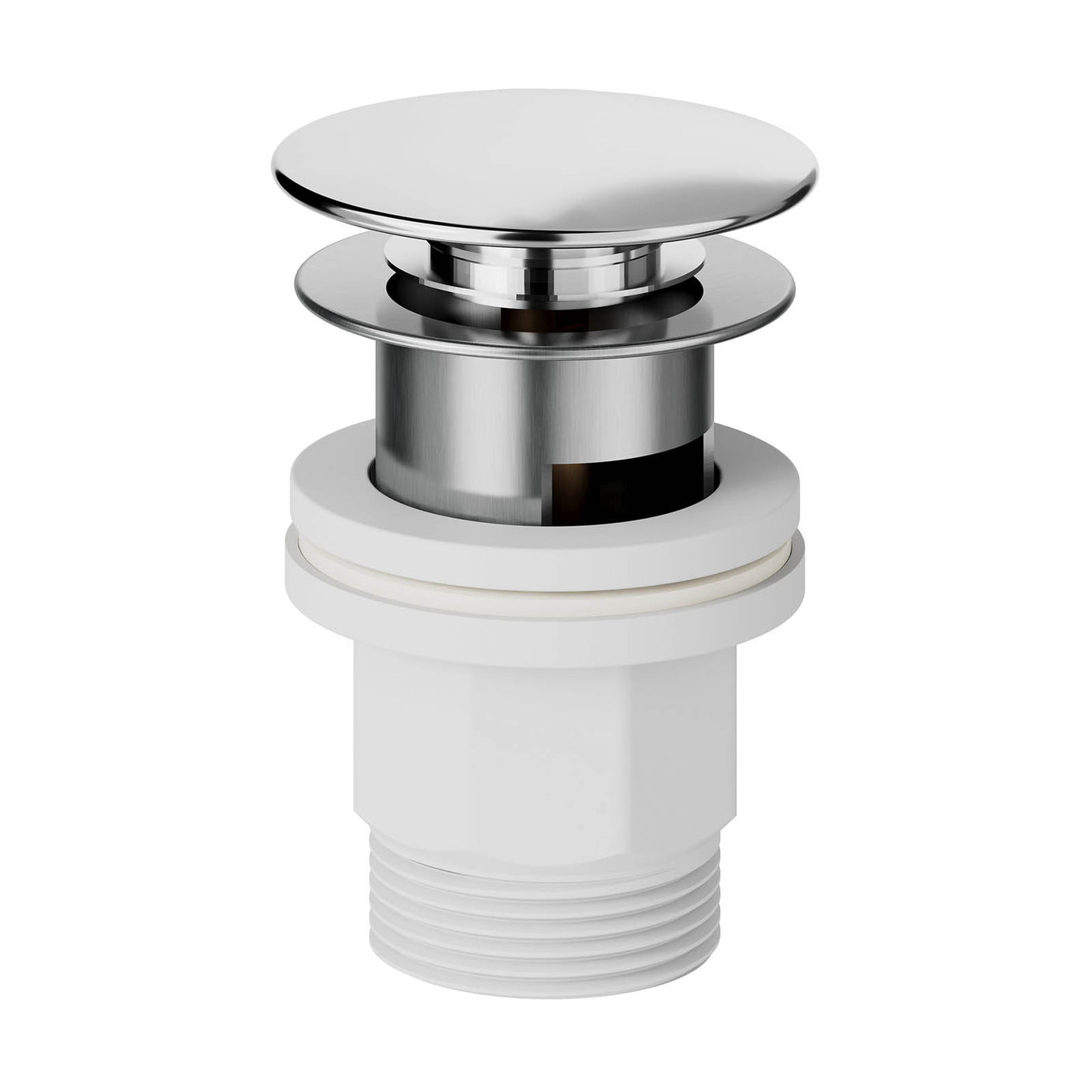 Bathroom Basin Pillar Tap Chrome Lever ¼ Turn Ceramic Disk Hot Cold Pair - Image 7