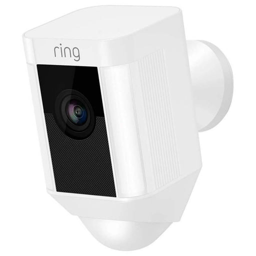 Ring Spotlight Surveillance Camera 8SH2P7-WEU0 Wired White 1080p HD Live View - Image 1