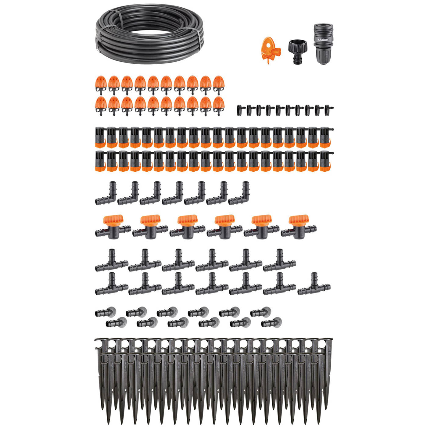 Drip Irrigation Kit Garden Self Watering System Greenhouse Plant Sprinkler 25m - Image 1