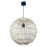 Pendant Ceiling Light Natural Fibre Globe Shade Modern Adjustable Height - Image 1