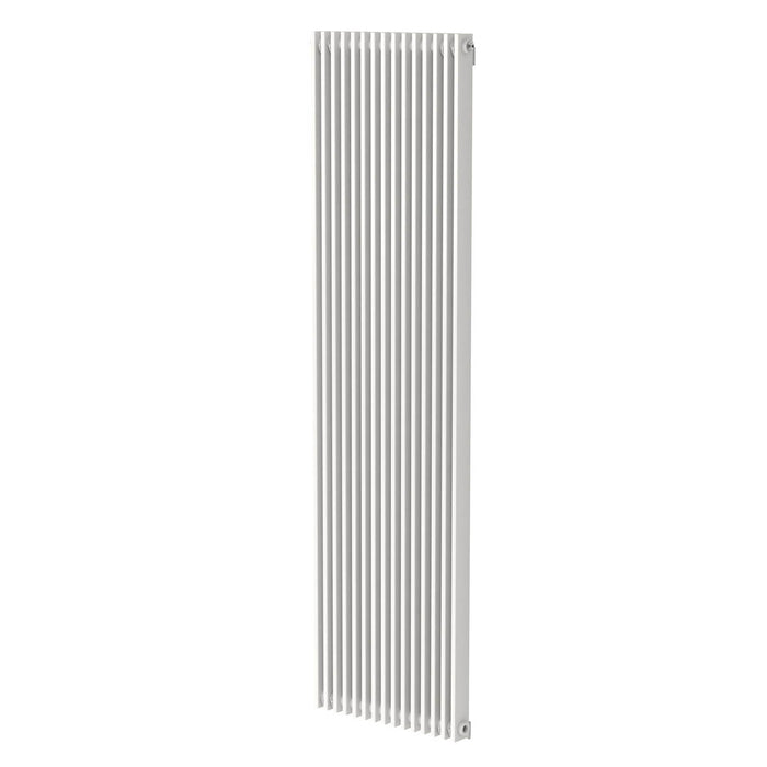 Designer Radiator White Steel Vertical Home Central Heating 1447W W500xH1800mm - Image 1