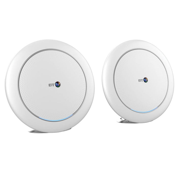 BT Premium Whole Home WiFi System 093592 White Routers 2 Discs Mesh Indoor - Image 3