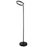 LED Floor Lamp Ring Light Matt Black Standing Livingroom Dimmable (H)113.5 cm - Image 2
