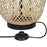 GoodHome Floor Light Kasungu Bamboo Basket Weave Style Tall 955mm 60W - Image 5