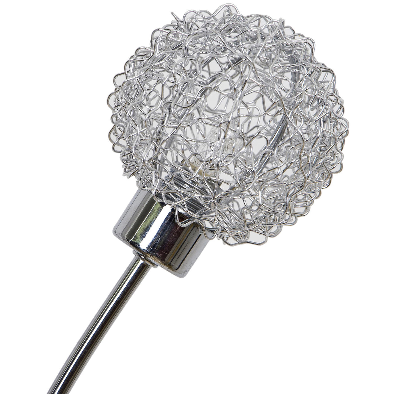 GoodHome Floor Lamp 3 Light Phaidros CL286B-3F Chrome Effect 40W 240V - Image 5