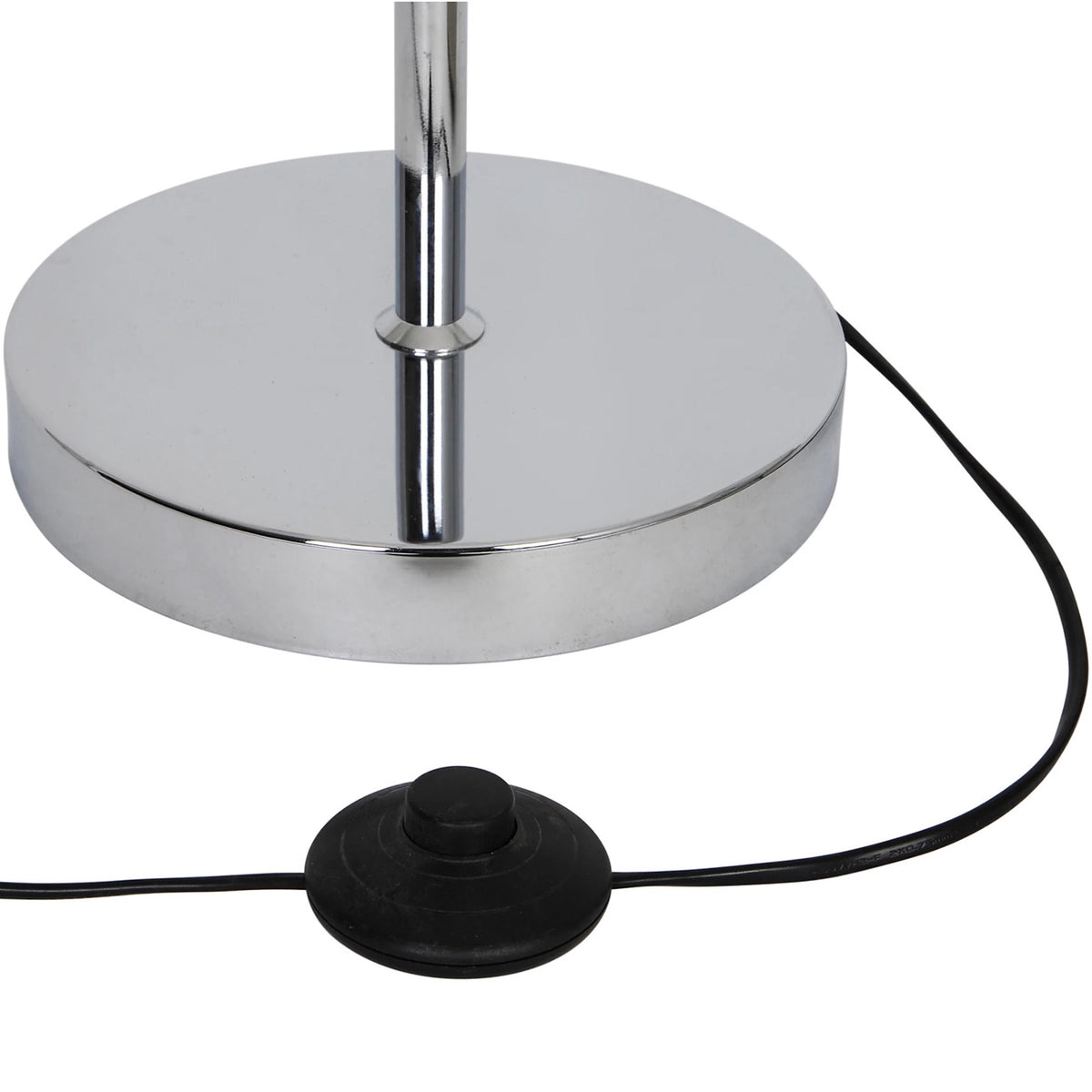 GoodHome Floor Lamp 3 Light Phaidros CL286B-3F Chrome Effect 40W 240V - Image 6