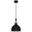 Pendant Ceiling Light Black Bell Shaped Hanging Industrial Living Room Bar - Image 1