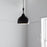 Pendant Ceiling Light Black Bell Shaped Hanging Industrial Living Room Bar - Image 2