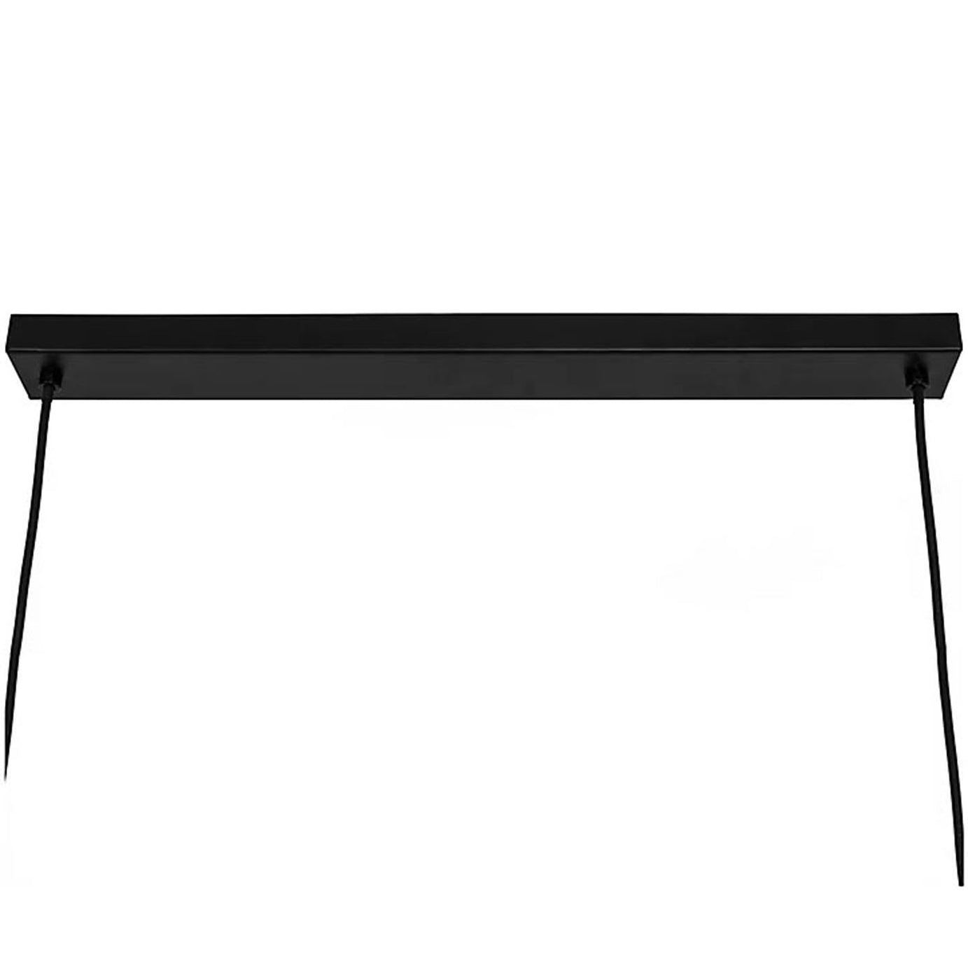Pendant Ceiling Light 5 Way Lamp Dining Kitchen Hanging Matt Black (Dia)780mm - Image 6