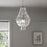 Pendant Ceiling Light Chandelier Crystal Beads Chrome Elegant Living Room 28W - Image 2