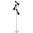 Floor Lamp 3 Light Matt Black Metal Modern Living Room Adjustable Head IP20 10W - Image 3