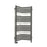 Terma Towel Rail Radiator Bathroom Warmer Ladder Incorner Grey (H)100.5x(W)35cm - Image 1