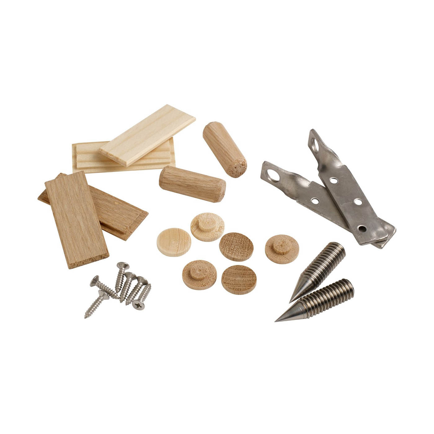 Handrails Landing Connector To Newel Post Fixing Kit Polished Metal Set Of 2 - Image 2